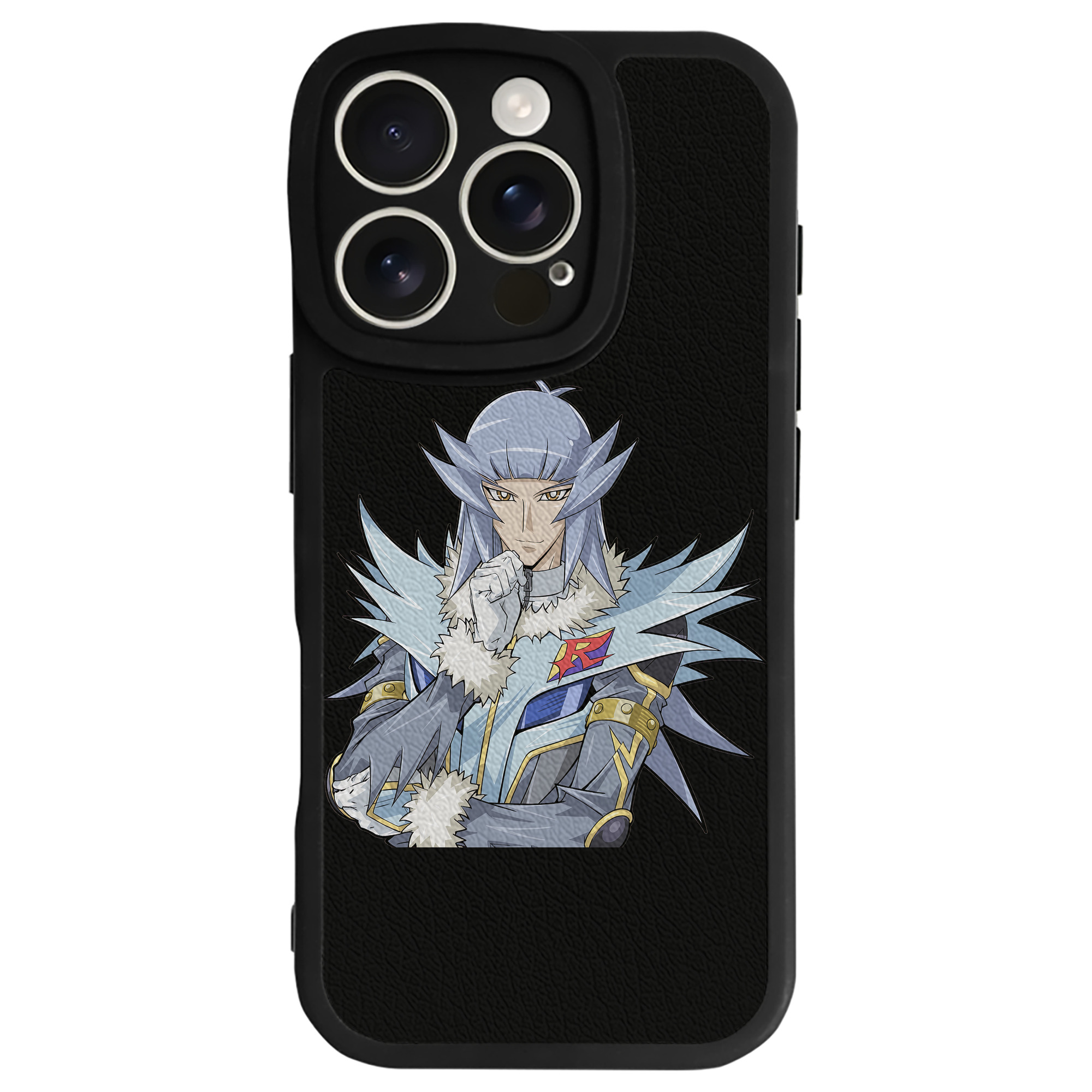 （画像用） 遊☆戯☆王 Yu-Gi-Oh! 【iPhone 16シリーズ対応】シリコンスマホケース（レザー調） 材質：シリコン
